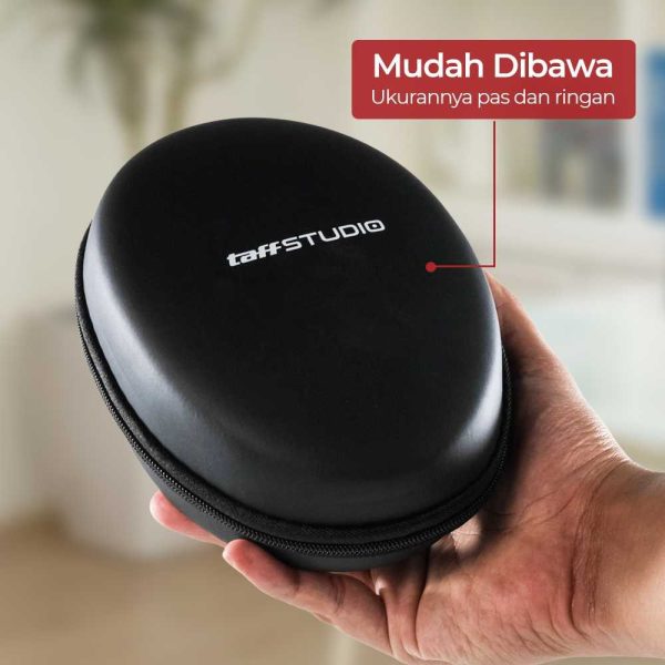 TaffSTUDIO Sarung Headphone EVA Universal Carrying Case - RV77