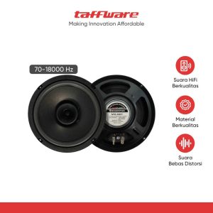 TaffSTUDIO Roadstar Speaker Subwoofer Mobil HiFi 6.5 Inch 160W 1 PCS - VO-601