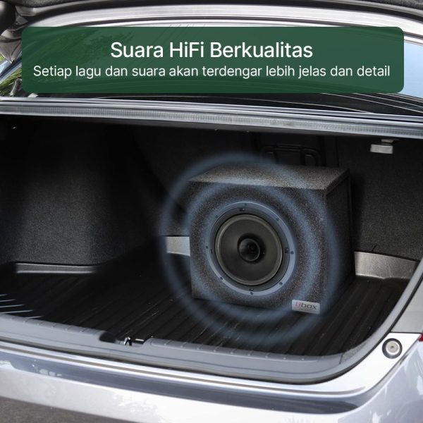 TaffSTUDIO Roadstar Speaker Subwoofer Mobil HiFi 6.5 Inch 160W 1 PCS - VO-601