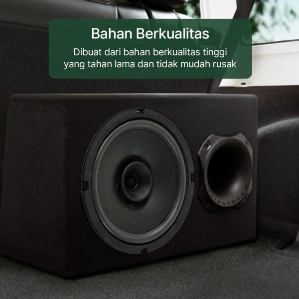 TaffSTUDIO Roadstar Speaker Subwoofer Mobil HiFi 6.5 Inch 160W 1 PCS - VO-601