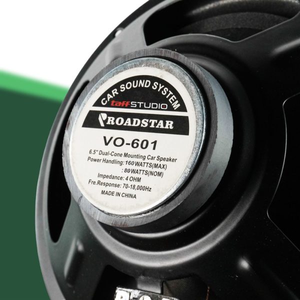 TaffSTUDIO Roadstar Speaker Subwoofer Mobil HiFi 6.5 Inch 160W 1 PCS - VO-601