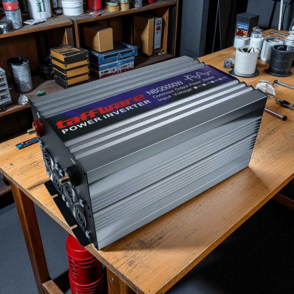 Taffware Power Inverter Mobil Pure Sine Wave DC 60V to AC 220V 5000W - NBQ5000W
