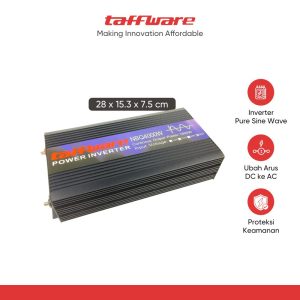 Taffware Power Inverter Mobil Pure Sine Wave DC 60V to AC 220V 4000W - NBQ4000W