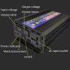 Taffware Power Inverter Mobil Pure Sine Wave DC 60V to AC 220V 4000W - NBQ4000W