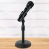 TaffSTUDIO Stand Mikrofon Desktop Disc Microphone Adjustable Height - L3