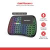 Taffware Keyboard Mini Touchpad Air Mouse IR Learning 2.4GHz Bluetooth - M9