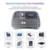 Taffware Keyboard Mini Touchpad Air Mouse IR Learning 2.4GHz Bluetooth - M9