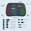 Taffware Keyboard Mini Touchpad Air Mouse IR Learning 2.4GHz Bluetooth - M9