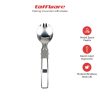 TaffSPORT Foldable Spoon Fork Sendok Garpu Lipat Stainless Steel - SVGF2