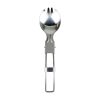 TaffSPORT Foldable Spoon Fork Sendok Garpu Lipat Stainless Steel - SVGF2