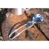TaffSPORT Foldable Spoon Fork Sendok Garpu Lipat Stainless Steel - SVGF2