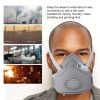 TaffGUARD Masker Polusi Anti Debu Dust PM2.5 - 3600