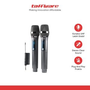 TaffSTUDIO Mikrofon Karaoke Wireless Portable KTV 2.4GHz - X220U
