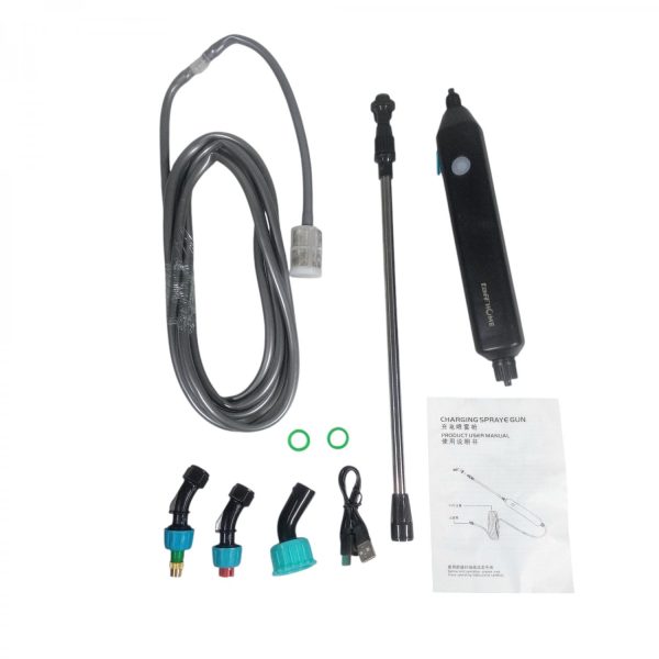 TaffHOME Semprotan Penyiram Tanaman Elektrik Adjustable Stick Spray - MX37