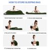 TaffSPORT Kasur Lipat Portable Camping Sleeping Bag Outdoor Hiking - TAF-KL