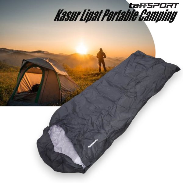 TaffSPORT Kasur Lipat Portable Camping Sleeping Bag Outdoor Hiking - INU117