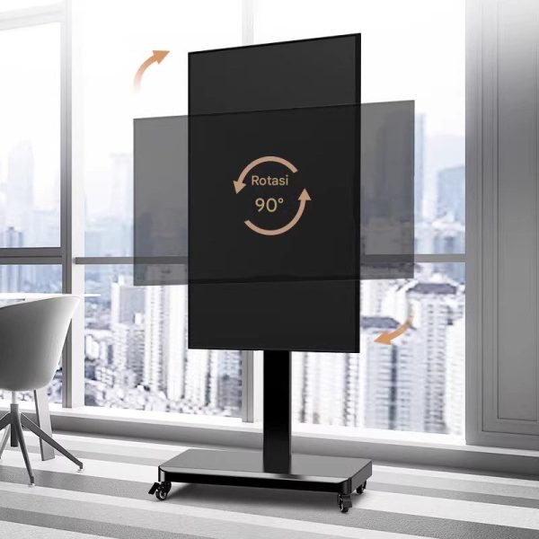 Taffware Bracket TV Floor Stand Wheel VESA 400 x 400 for 32-60 Inch TV - Z60