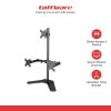 Taffware Bracket TV Table Stand Triple Monitor VESA 100x100 10-27 Inch - KM-T3B