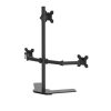 Taffware Bracket TV Table Stand Triple Monitor VESA 100x100 10-27 Inch - KM-T3B