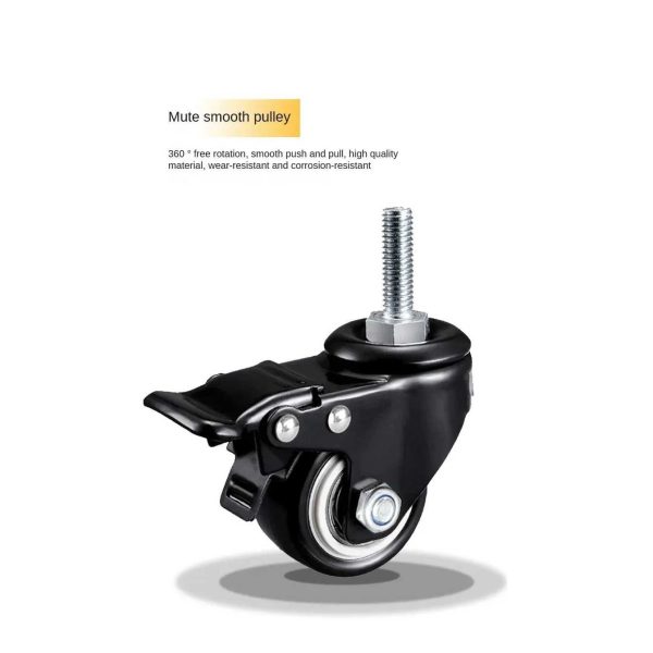 Taffware Bracket TV Floor Stand Wheel VESA 400 x 400 for 32-55 Inch TV - KM-Y602