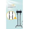 Taffware Bracket TV Floor Stand Wheel VESA 400 x 400 for 32-55 Inch TV - KM-Y602