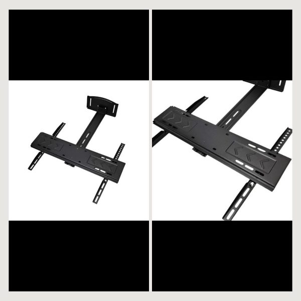 Taffware Bracket TV Floor Stand Wheel VESA 600x400 for 40-75 Inch TV - KM-1700S