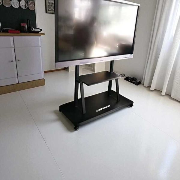 Taffware Bracket TV Floor Stand Wheel VESA 600x400 for 40-75 Inch TV - KM-1700S