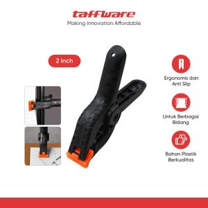 TaffSTUDIO Klip Jepit Backdrop Studio Fotografi Woodworking 2 Inch - PB-A06