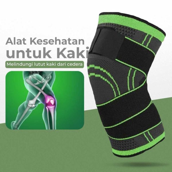 TaffSPORT Pelindung Lutut Knee Support Compression Sport Fitness - SS7