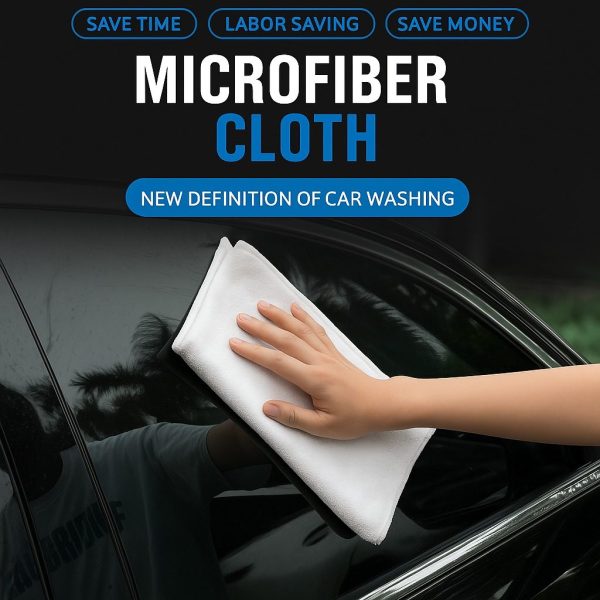 TaffHOME Kain Lap Microfiber Mobil High Absorption 80 GSM 35x75cm - T80
