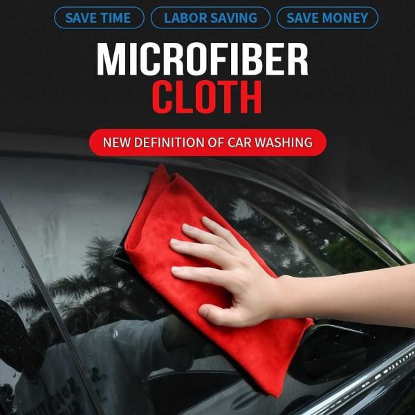 TaffHOME Kain Lap Microfiber Mobil High Absorption 80 GSM 35x75cm - T80