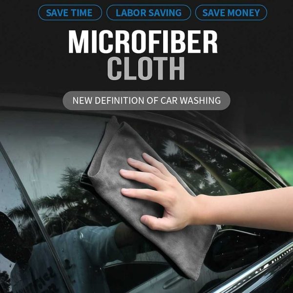 TaffHOME Kain Lap Microfiber Mobil High Absorption 80 GSM 35x75cm - T80