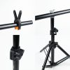 TaffSTUDIO Bracket Stand Backdrop Foto Studio T-Shape with 2 Clip - M138