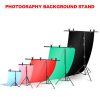 TaffSTUDIO Bracket Stand Backdrop Foto Studio T-Shape with 2 Clip - M138
