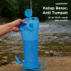 TaffSPORT Kantong Air Minum Water Bladder Hydration Pack BPA Free 3L - Y8