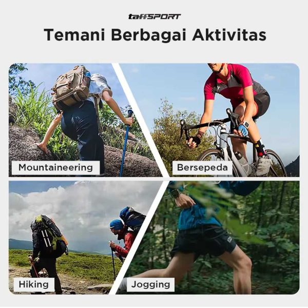 TaffSPORT Kantong Air Minum Water Bladder Hydration Pack BPA Free 3L - Y8
