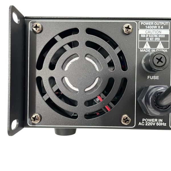 TaffSTUDIO Power Amplifier Professional 4 Channels Home Theatre 1400W - FC-A41400 H