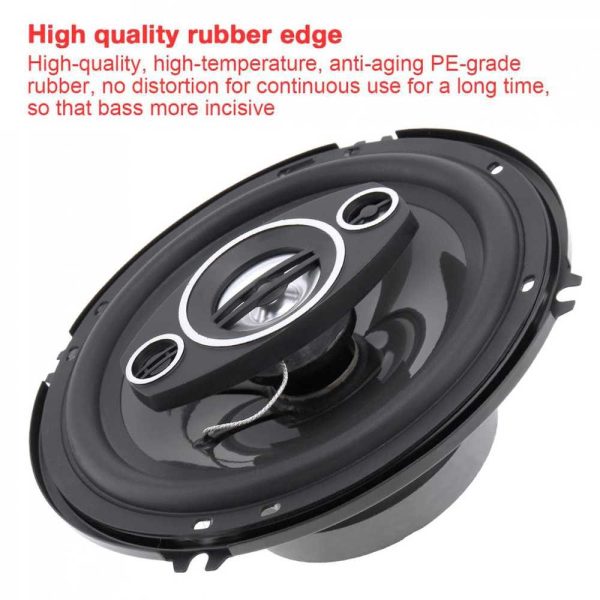 TaffSTUDIO Pcinener Speaker Subwoofer Mobil 6 Inch HiFi 500 W 2 PCS - TS-1672
