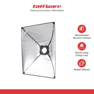 TaffSTUDIO Payung Softbox Reflektor 50x70cm Flash Mount - CY50