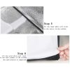 TaffSTUDIO Payung Softbox Reflektor 50x70cm Flash Mount - CY50
