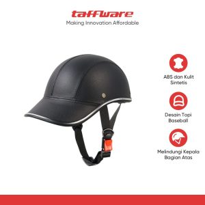 TaffSPORT Helm Catok Sepeda Listrik Model Baseball Cap - 1074