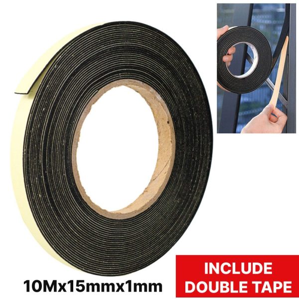 TaffPACK Lis Strip Pintu Door Foam Sponge Rubber Seal - KK-062