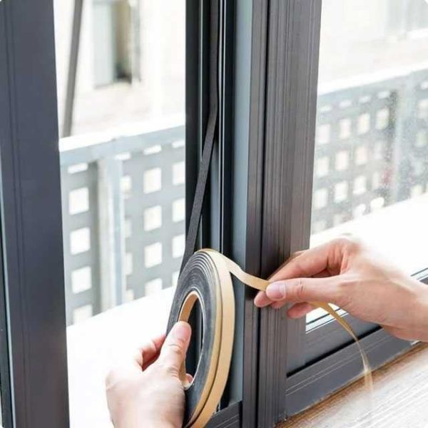 TaffPACK Lis Strip Pintu Door Foam Sponge Adhesive Rubber Seal - KK-062