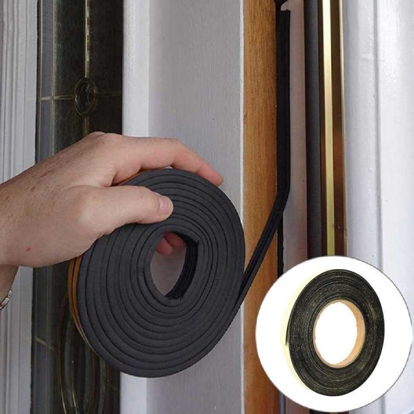 TaffPACK Lis Strip Pintu Door Foam Sponge Adhesive Rubber Seal - KK-062