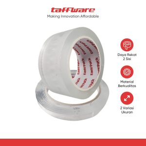 TaffPACK Double Tape Perekat Acrylic Nano Washable Adhesive 2M - TV030