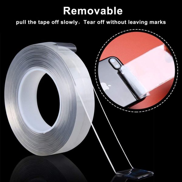 TaffPACK Double Tape Perekat Acrylic Nano Washable Adhesive 2M - TV030