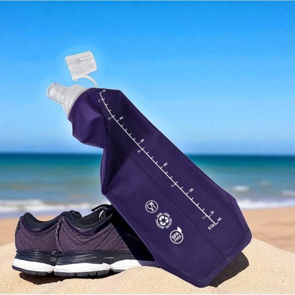 TaffSPORT Botol Minum Soft Flask Foldable Sport Water TPU 500ml - TFSF-50