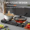 Taffware Kompor Listrik 2 Tungku Portable Hot Plate 2000W - WY-04B