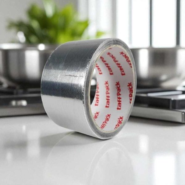 TaffPACK Lakban Aluminium Foil Tape Tahan Panas Anti Bocor - YX10