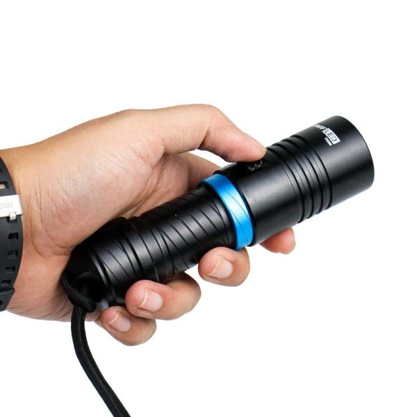 TaffLED Senter LED Diving Flashlight Waterproof L2 3800 Lumens - TR298
